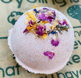 Cleansing Clays Rose Geranium Bath Bomb