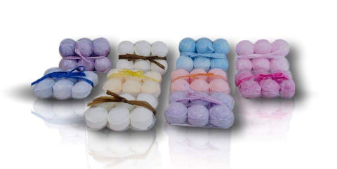 Mini Bath Bombs/Bath Marbles - Pack of 6