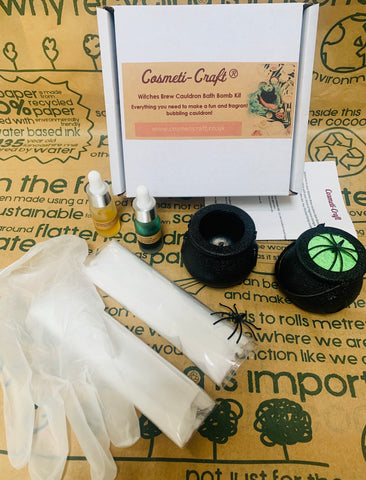 Witches Brew Cauldron Bath Bomb Making Kit