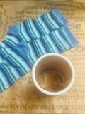 Blue Stripe Scented Socks