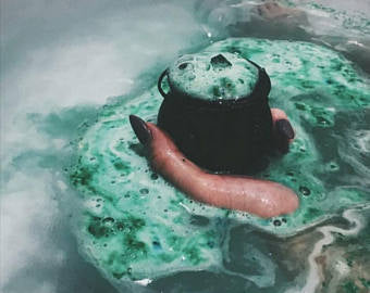 Witches Brew Cauldron Bath Bomb