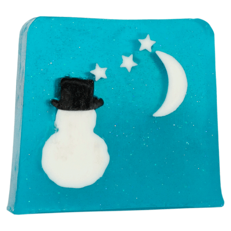 Frosty Apple Snowman Soap